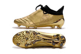 Adidas X 16+ Purechaos FG/AG Soccer Cleats Golden Black - TraShoes