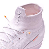 Nike Mercurial SuperflyX VI Elite IC Soccer Cleats White Metallic Grey - TraShoes
