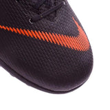 Nike Mercurial VaporX XII Academy Turf Soccer Cleats Black Orange - TraShoes