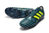 New Adidas Nemeziz FG Agility TPU Soccer Cleats Shoes BLue Black Lime