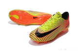Nike Mercurial Vapor XI FG Soccer Cleats Orange Yellow - TraShoes