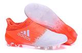 Adidas X 16+ Purechaos FG/AG Soccer Cleats Orange White - TraShoes