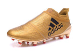 Adidas X 16+ Purechaos FG/AG Soccer Cleats Golden - TraShoes