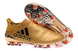 Adidas X 16+ Purechaos FG/AG Soccer Cleats Golden - TraShoes