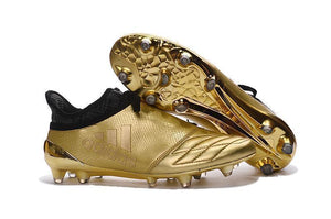 Adidas X 16+ Purechaos FG/AG Soccer Cleats Golden Black - TraShoes