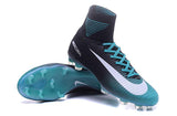 Nike Mercurial Superfly V FG Soccer Cleats Blue Black White - TraShoes