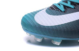 Nike Mercurial Superfly V FG Soccer Cleats Blue Black White - TraShoes