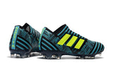 New Adidas Nemeziz FG Agility TPU Soccer Cleats Shoes BLue Black Lime