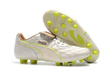 Puma King FG Football Shoes White/Green