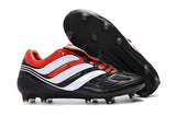 New Adidas Predator Accelerator FG Soccer Cleats Shoes Red Black White