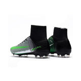 Nike Mercurial Superfly V FG Soccer Cleats Green White Black - TraShoes