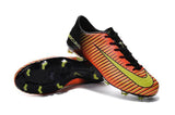 Nike Mercurial Vapor XI FG Soccer Cleats Orange Black Yellow - TraShoes
