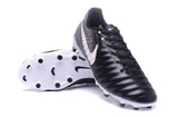 Nike Tiempo Legend VII FG Soccer Cleats Black White Orange - TraShoes