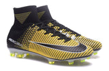 Nike Mercurial Superfly V FG Soccer Cleats Yellow Black - TraShoes