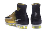 Nike Mercurial Superfly V FG Soccer Cleats Yellow Black - TraShoes