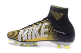 Nike Mercurial Superfly V FG Soccer Cleats Yellow Black - TraShoes
