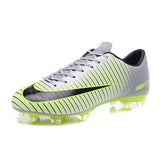 Nike Mercurial Vapor XI FG Soccer Cleats Grey White Green - TraShoes