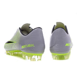Nike Mercurial Vapor XI FG Soccer Cleats Grey White Green - TraShoes