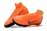 Nike MercurialX Superfly 360 Elite Turf Soccer Cleats Orange Black - TraShoes