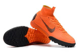 Nike MercurialX Superfly 360 Elite Turf Soccer Cleats Orange Black - TraShoes