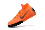Nike MercurialX Superfly 360 Elite Turf Soccer Cleats Orange Black - TraShoes