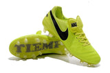 Nike Tiempo Legend VI FG Soccer Cleats Lemon Volt Black - TraShoes