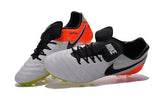 Nike Tiempo Legend VI FG Soccer Cleats White Orange Green - TraShoes