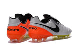 Nike Tiempo Legend VI FG Soccer Cleats White Orange Green - TraShoes