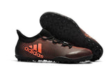 New Adidas X series TF Thunderstorm Grass Spikes Soccer Cleats Shoes Orange Black