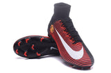 Nike Mercurial Superfly V Manchester United FG Soccer Cleats Red Black - TraShoes