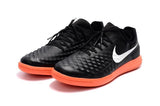 Nike MagistaX Finale II IC Soccer Shoes Black White Orange - TraShoes