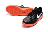Nike MagistaX Finale II IC Soccer Shoes Black White Orange - TraShoes