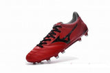 Mizuno Morelia Neo II FG Soccer Cleats Red Black - TraShoes