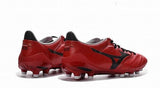 Mizuno Morelia Neo II FG Soccer Cleats Red Black - TraShoes