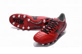 Mizuno Morelia Neo II FG Soccer Cleats Red Black - TraShoes