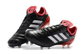 Adidas Copa 18.1 FG Soccer Cleats Black Red - TraShoes