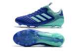 Adidas Copa 18.1 FG Soccer Cleats Blue Green - TraShoes