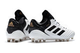 Adidas Copa 18.1 FG Soccer Cleats White Black - TraShoes