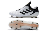 Adidas Copa 18.1 FG Soccer Cleats White Black - TraShoes