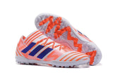 Adidas Nemeziz Tango 17.3 Turf Soccer Cleats Solar Red Blue White - TraShoes