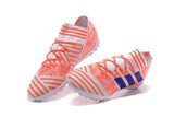 Adidas Nemeziz Tango 17.3 Turf Soccer Cleats Solar Red Blue White - TraShoes