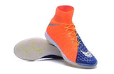 Nike HypervenomX Proximo II Dynamic Fit IC HP30028 Orange/Blue - TraShoes