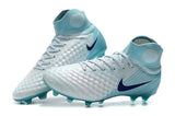 Nike Magista Obra II White light blue dark blue - TraShoes