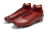 NIKE Mercurial Superfly VI 360 Elite Neymar FG Maroon High Cut - TraShoes