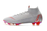 NIKE Mercurial Superfly VI 360 Elite FG Grey Pink - TraShoes