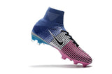 Nike Mercurial Superfly V FG Soccer Cleats Pink White Blue - TraShoes