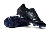 Adidas Copa 19.1 FG Black Blue - TraShoes