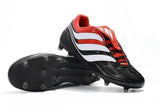 Adidas Predator Precision FG Soccer Cleats Black Red White - TraShoes