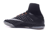 Nike HypervenomX Proximo II Dynamic Fit IC HP30027 Black/Orange/Silver - TraShoes