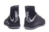 Nike HypervenomX Proximo II Dynamic Fit IC HP30027 Black/Orange/Silver - TraShoes